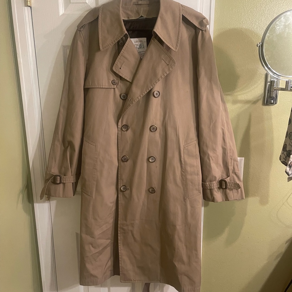 London Fog Trench Coat